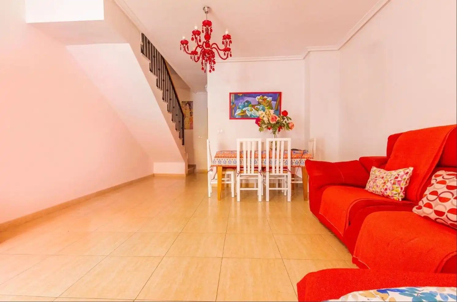 Casa amb terrassa en venda a Calle HISPASAT, imagen 6