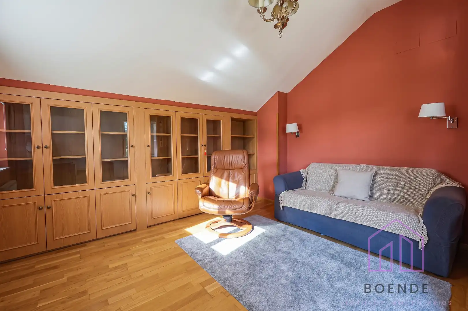 Sala d'estar de Casa o xalet en venda en Rivas-Vaciamadrid amb Aire condicionat, Calefacció i Jardí privat
