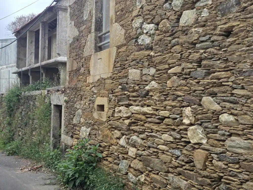 Vista exterior de Casa o chalet en venta en Lousame con Jardín privado