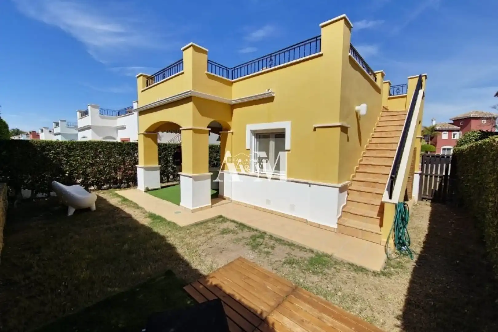 Jardí de Casa o xalet de lloguer en Torre-Pacheco amb Calefacció, Jardí privat i Terrassa