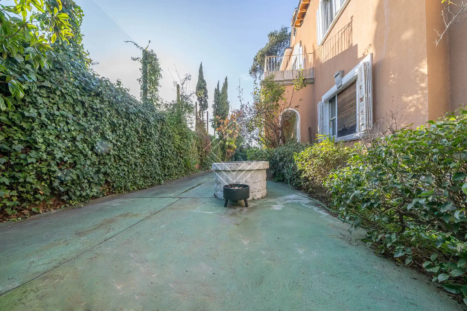 Garden of Houses for sale in  Madrid Capital  with Private garden, Terrace and Swimming Pool