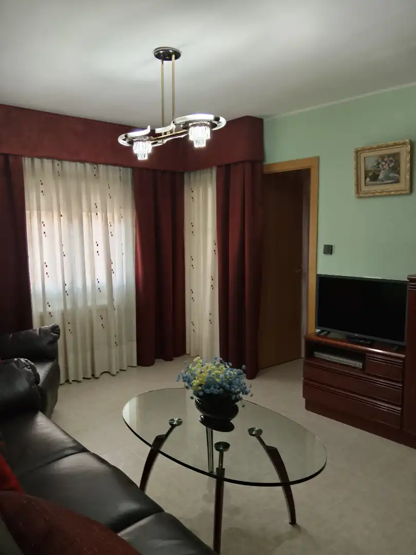 Living room of Flat for sale in Berga  with Heating, Furnished and Oven