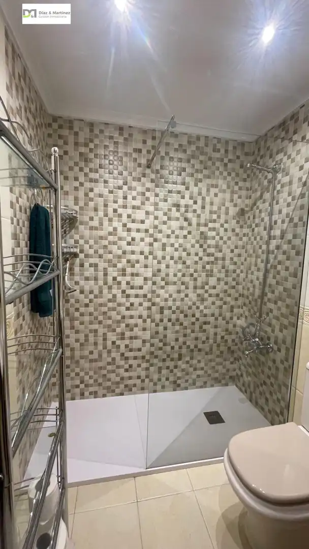 Bany de Apartament de lloguer en León Capital  amb Calefacció, Parquet i Moblat