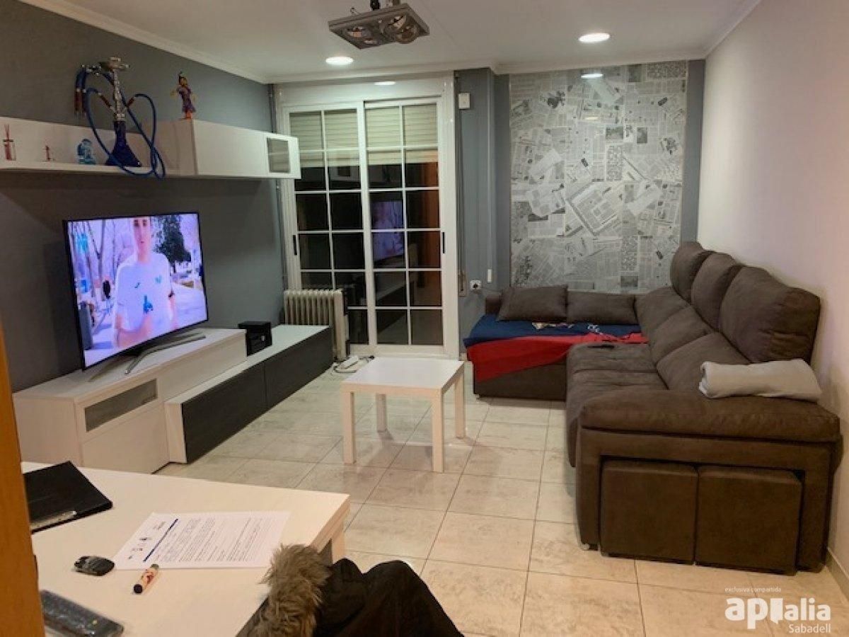 Sala d'estar de Pis en venda en Sabadell amb Calefacció i Terrassa