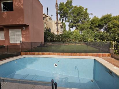 Piscina de Casa adosada de lloguer en  Murcia Capital amb Aire condicionat, Terrassa i Piscina