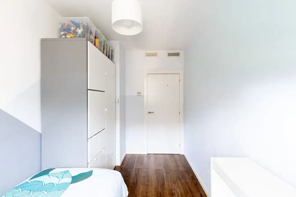 Bedroom of Apartments for sale in Mataró  with Air Conditioner, Heating and Parquet flooring