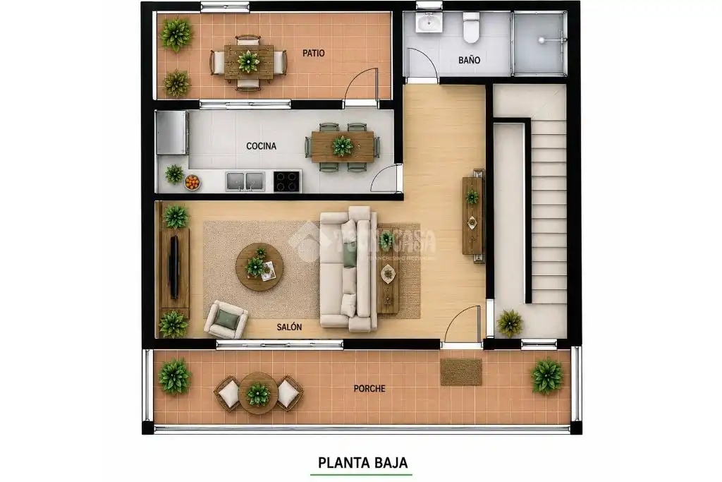 Semi-detached house with terrace for sale in Vera Ciudad, imagen 46
