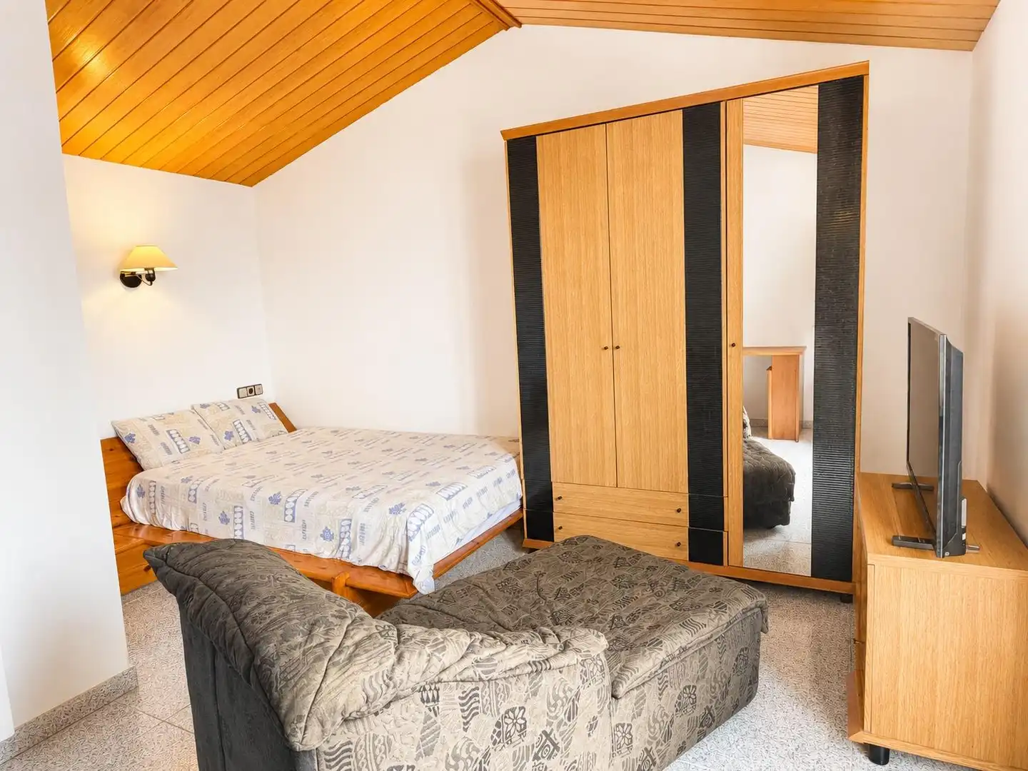 Schlafzimmer von Maisonette zum Verkauf in Sabadell mit Heizung, Privatgarten und Terrasse