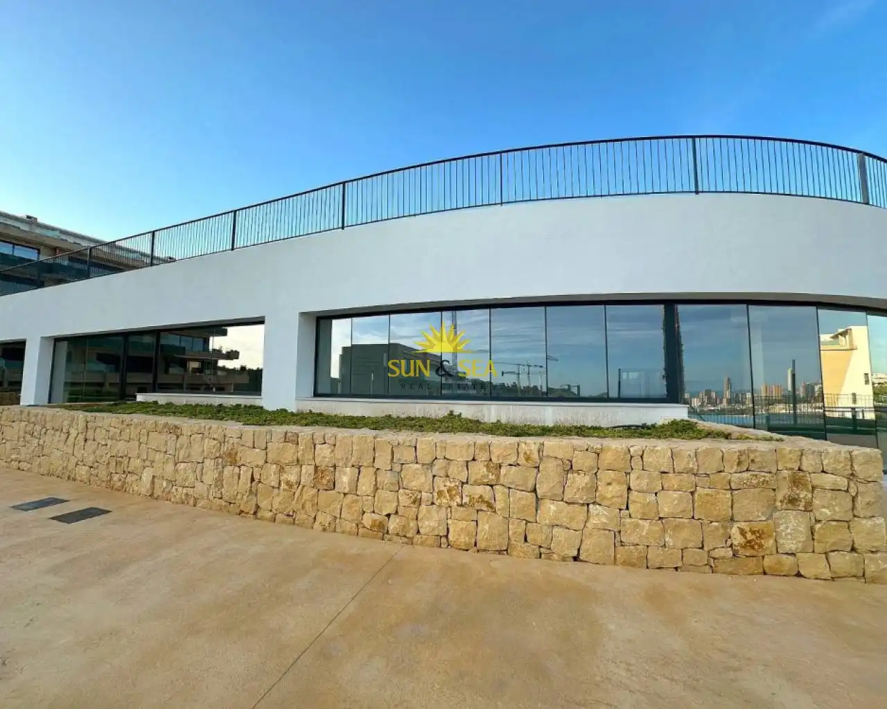 Vista exterior de Planta baja de alquiler en Finestrat con Aire acondicionado, Calefacción y Terraza