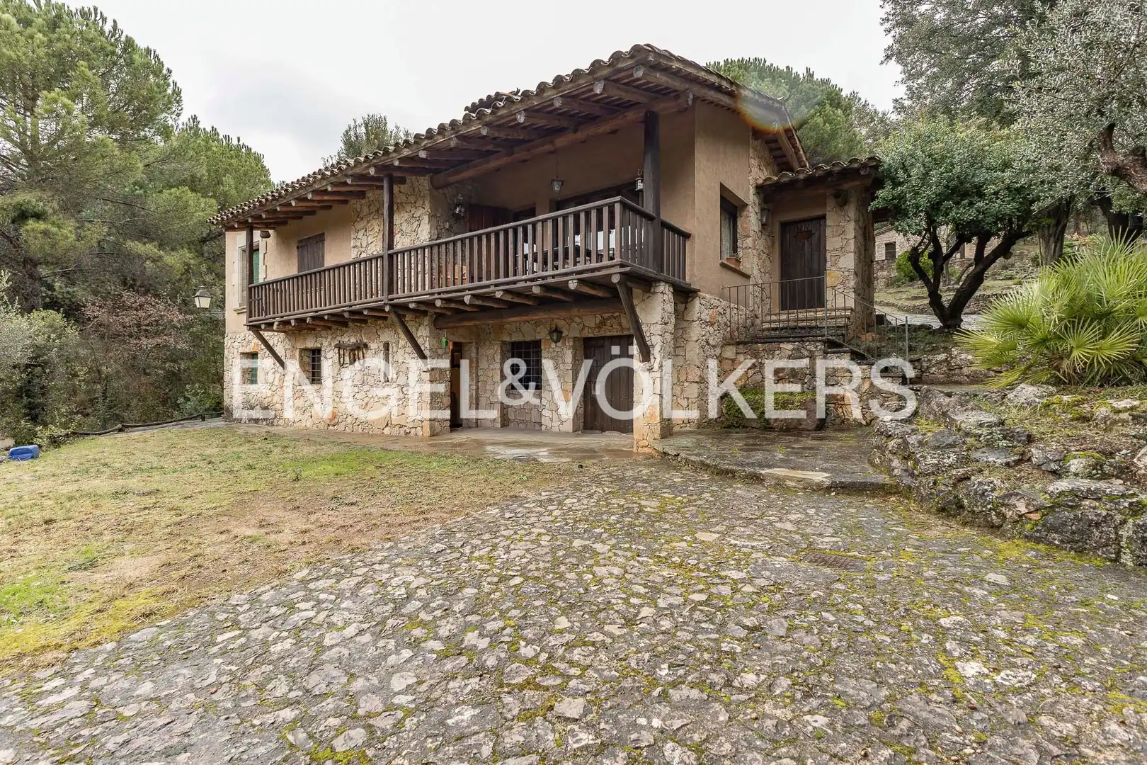 Vista exterior de Finca rústica en venta en Aiguafreda con Calefacción, Jardín privado y Piscina