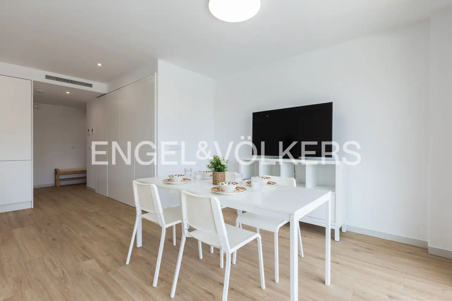Dining room of Flat for rent in Jávea / Xàbia  with Air Conditioner, Heating and Terrace
