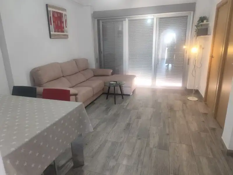 Sala de estar de Apartamento en venta en Cullera con Aire acondicionado, Terraza y Amueblado