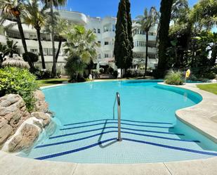 Swimming pool of Planta baja for sale in Marbella  with Air Conditioner, Terrace and Storage room