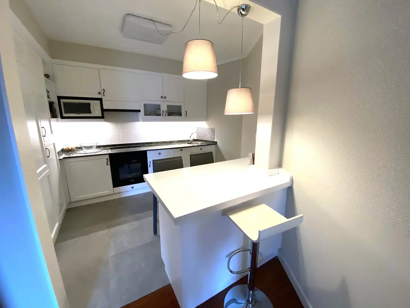 Kitchen of Flat for sale in Castro-Urdiales  with Heating, Parquet flooring and Terrace