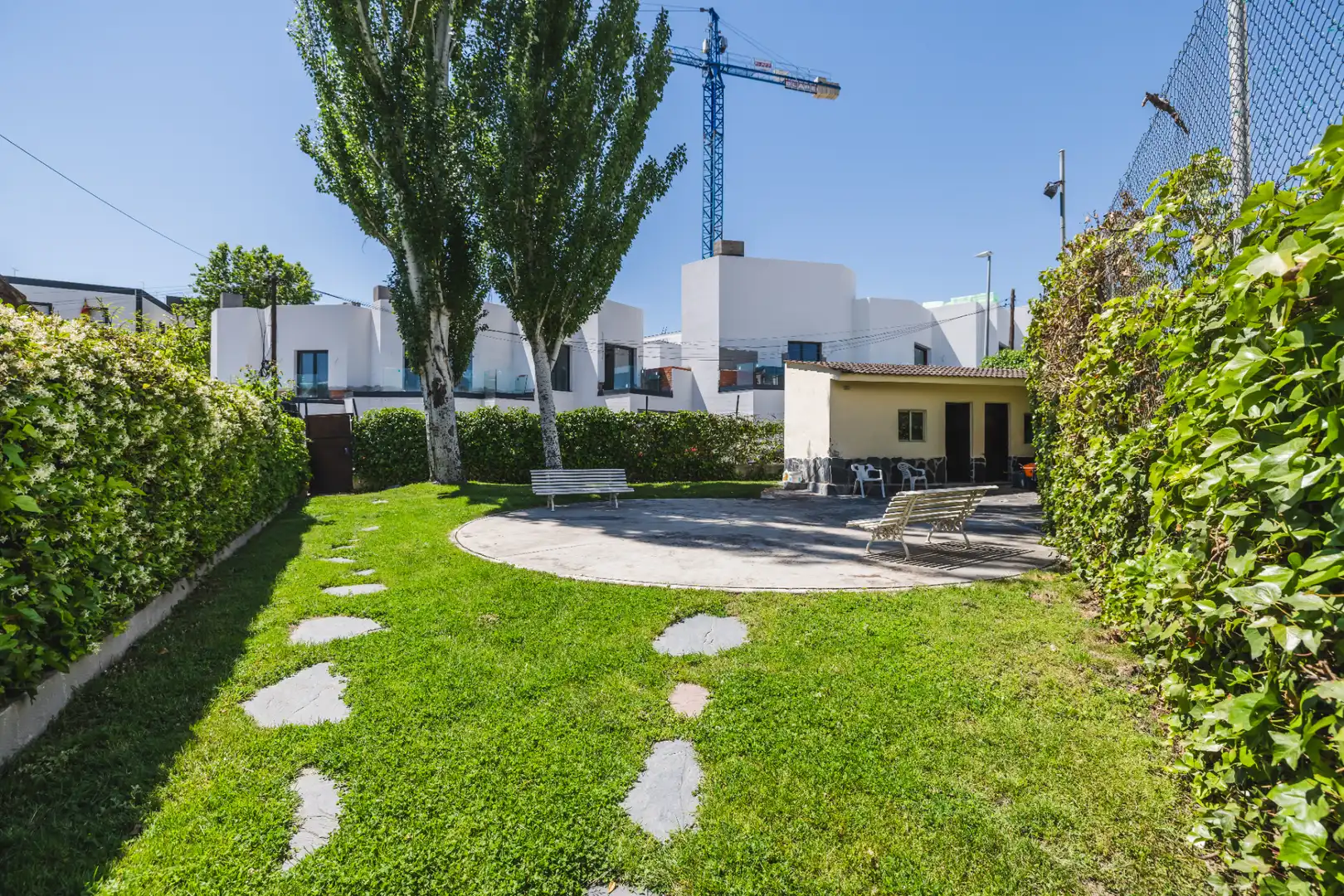 Jardín de Casa o chalet en venta en Las Rozas de Madrid con Aire acondicionado, Calefacción y Jardín privado