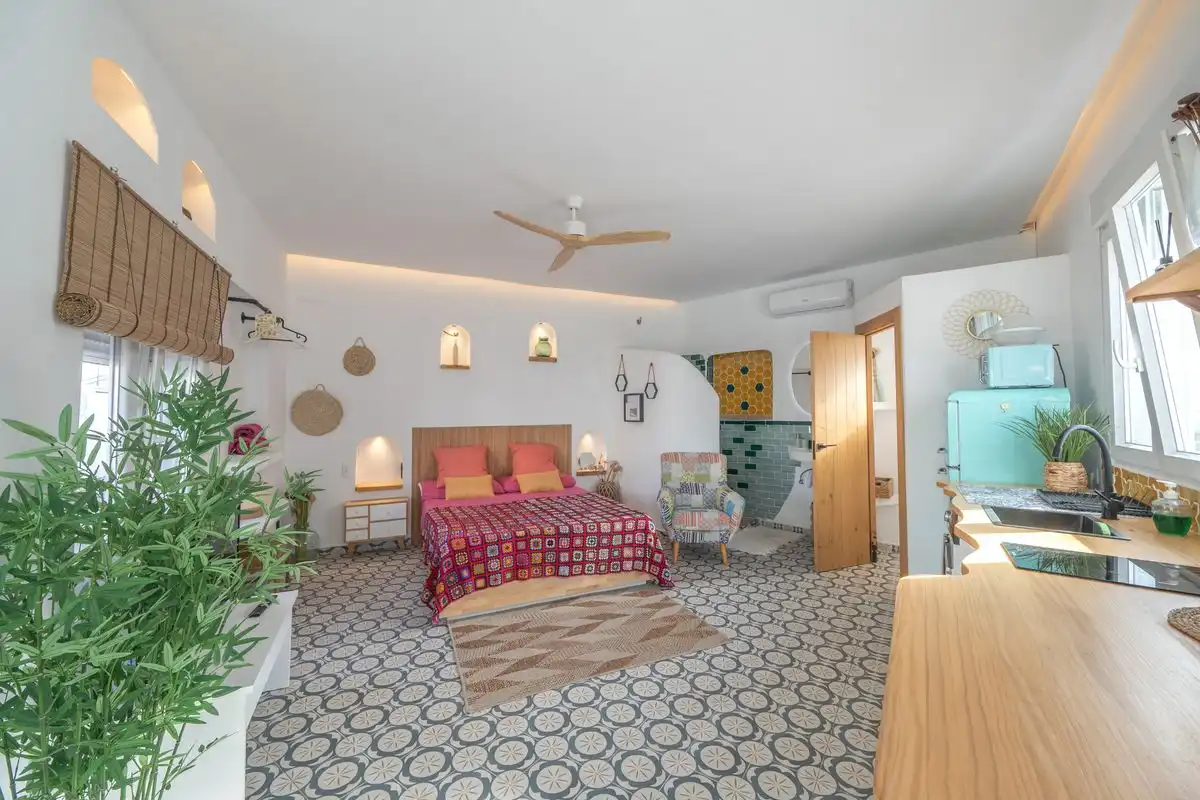 Bedroom of Houses for sale in Oliva  with Air Conditioner, Heating and Private garden