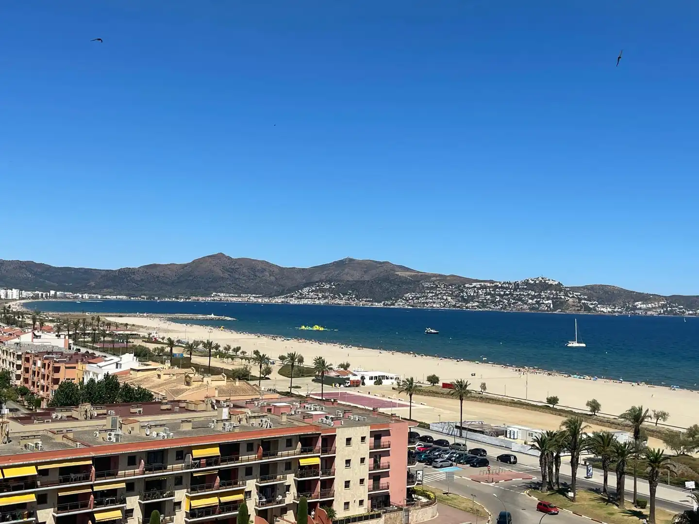 Exterior view of Apartments for rent in Empuriabrava  with Parquet flooring, Terrace and Furnished