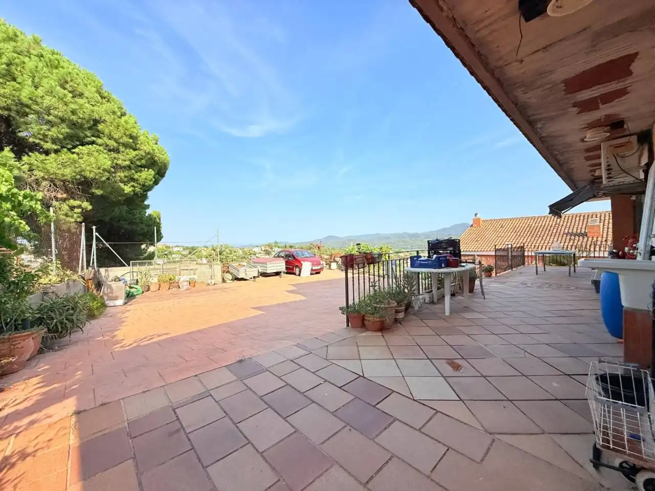 Terraza de Casa o chalet en venta en Riells i Viabrea con Aire acondicionado, Jardín privado y Terraza
