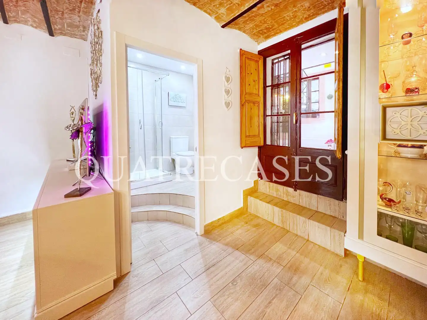 Vista exterior de Piso en venta en Barcelona con Aire acondicionado, Calefacción y Parquet