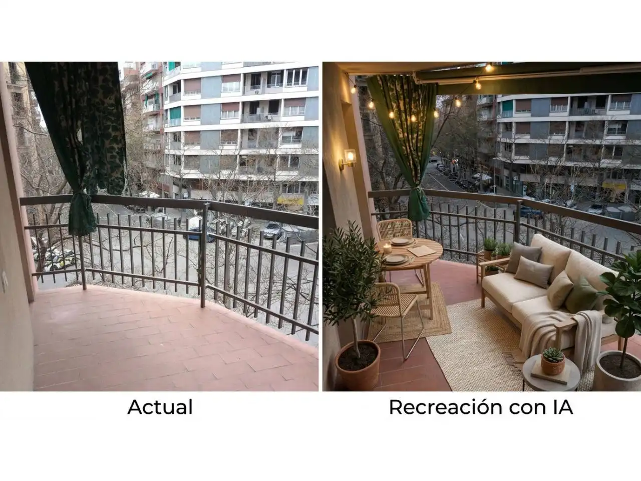 Piso con terraza en venta en Eixample