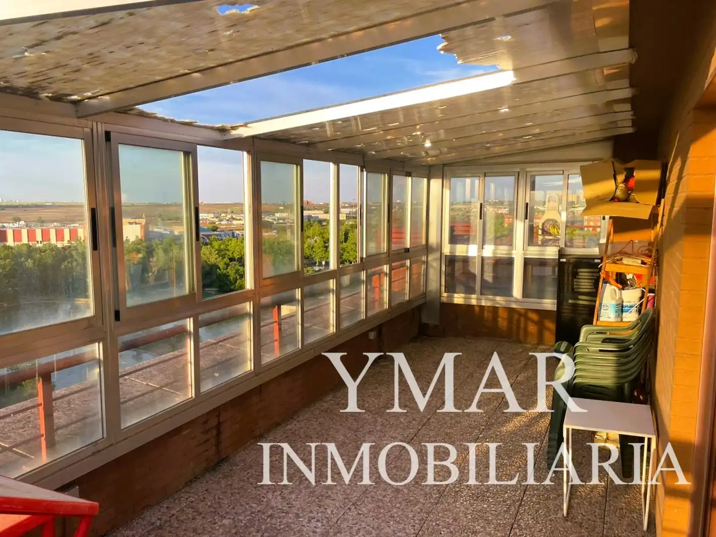 Terrace of Attic for sale in Fuenlabrada  with Heating, Terrace and Storage room