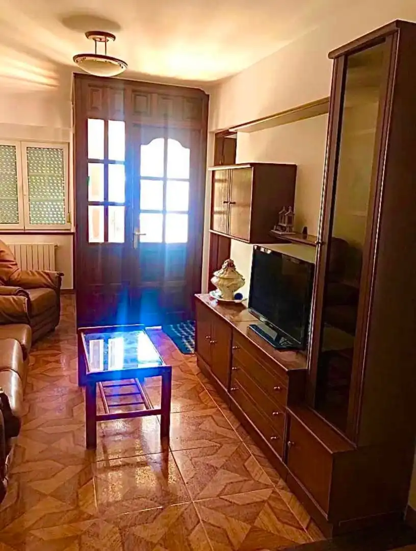 Sala d'estar de Casa o xalet de lloguer en Arenas de Iguña amb Calefacció, Parquet i Terrassa