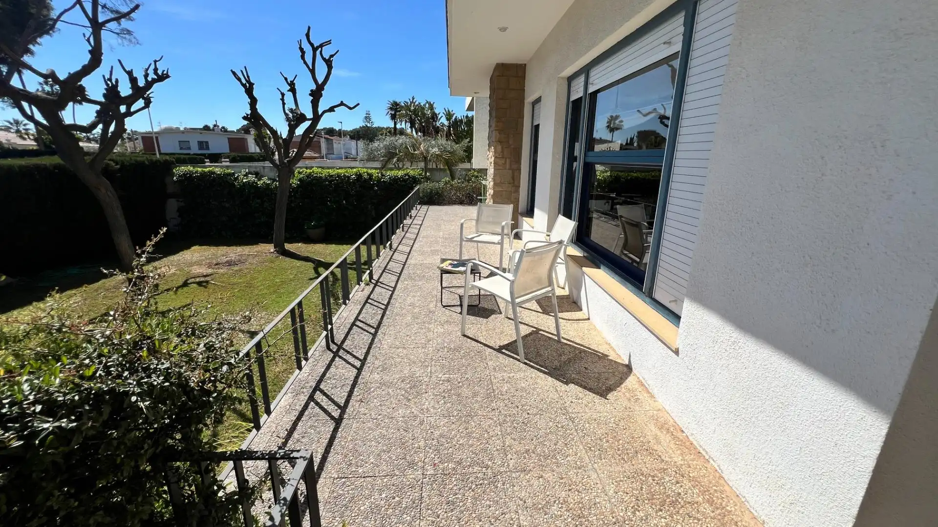 Terrassa de Casa o xalet en venda en Castellón de la Plana / Castelló de la Plana amb Aire condicionat, Calefacció i Jardí privat