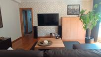 Living room of Flat for sale in Moaña  with Heating, Terrace and Storage room