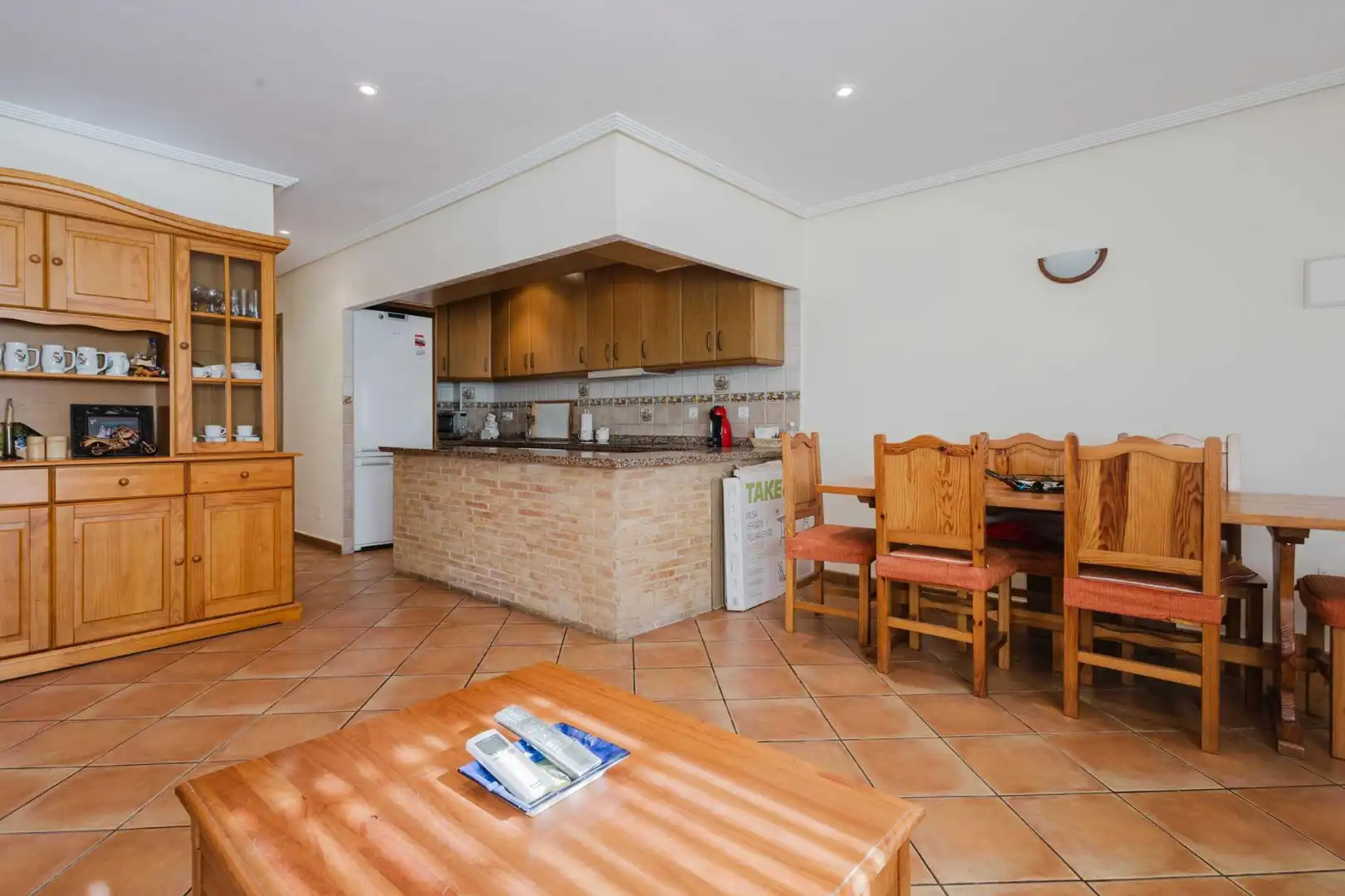 Cocina de Apartamento en venta en Torrevieja con Jardín privado