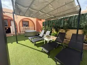 Terrace of Houses for rent in Santa Pola  with Air Conditioner, Heating and Furnished