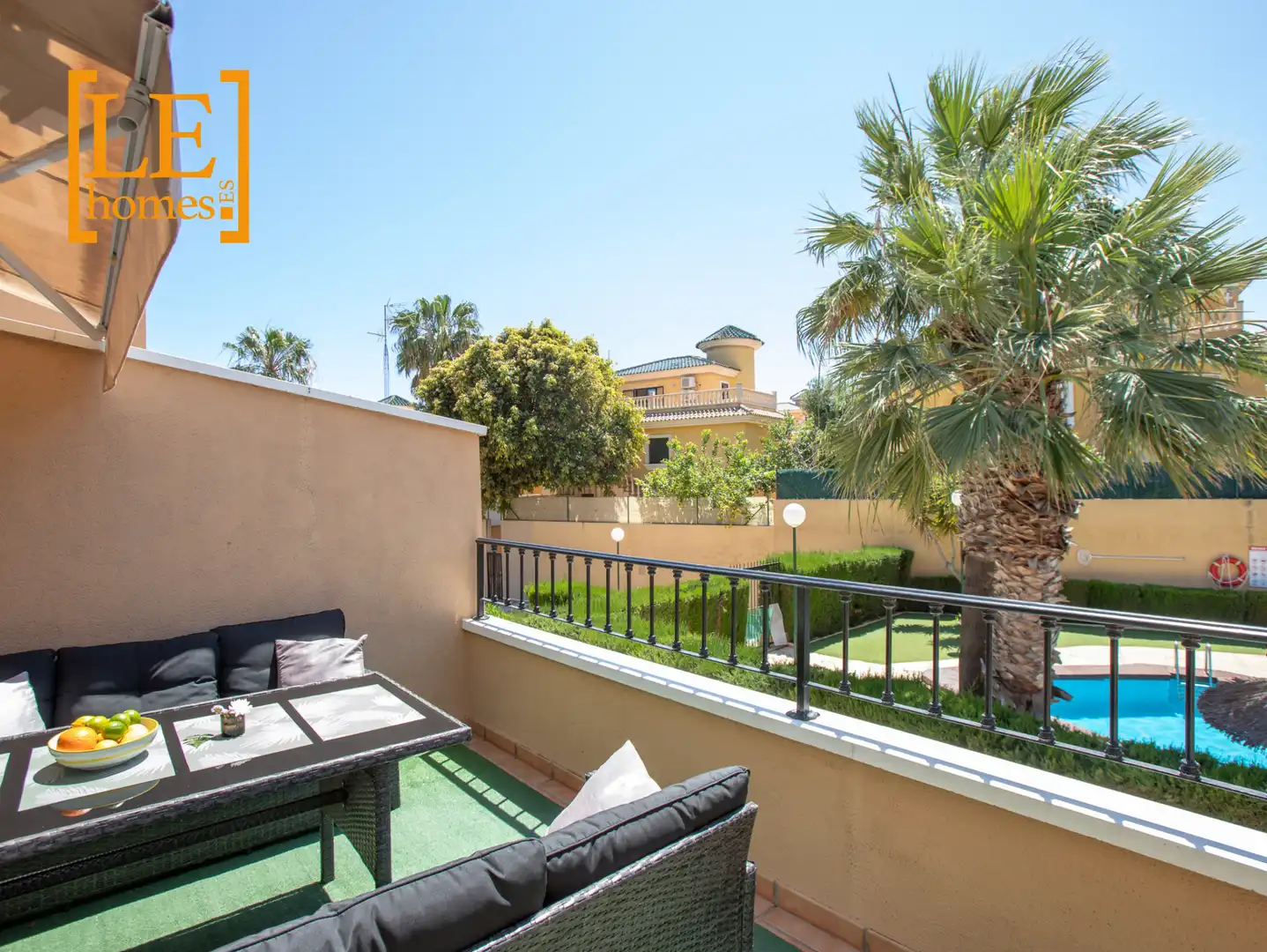 Terrassa de Apartament en venda en Orihuela amb Aire condicionat, Moblat i Forn