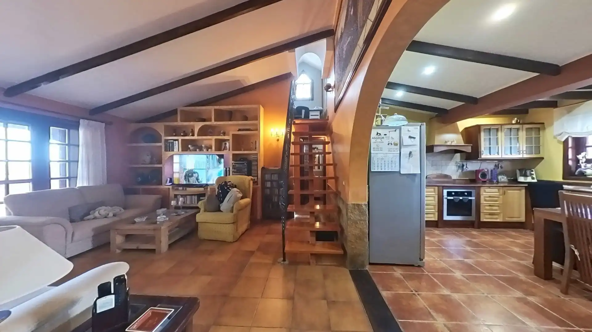 Living room of Detached homes for sale in San Miguel de Abona  with Private garden, Terrace and Furnished