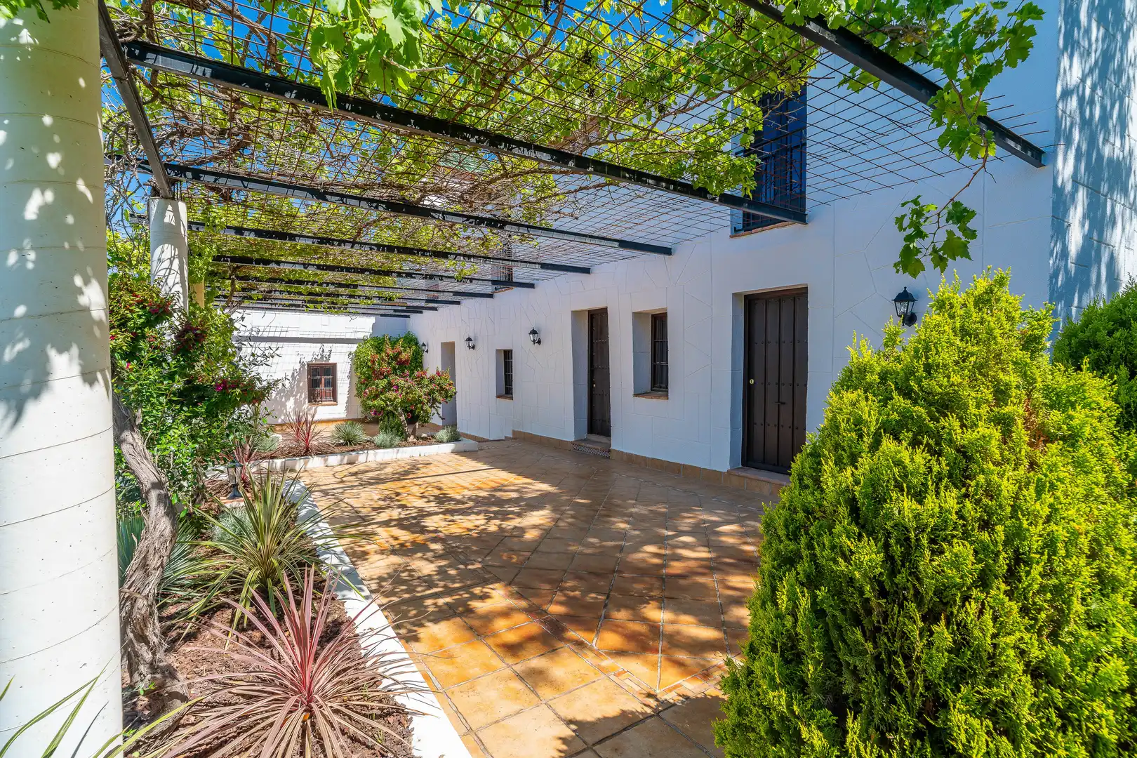 Terrassa de Finca rústica en venda en Álora amb Aire condicionat, Calefacció i Jardí privat