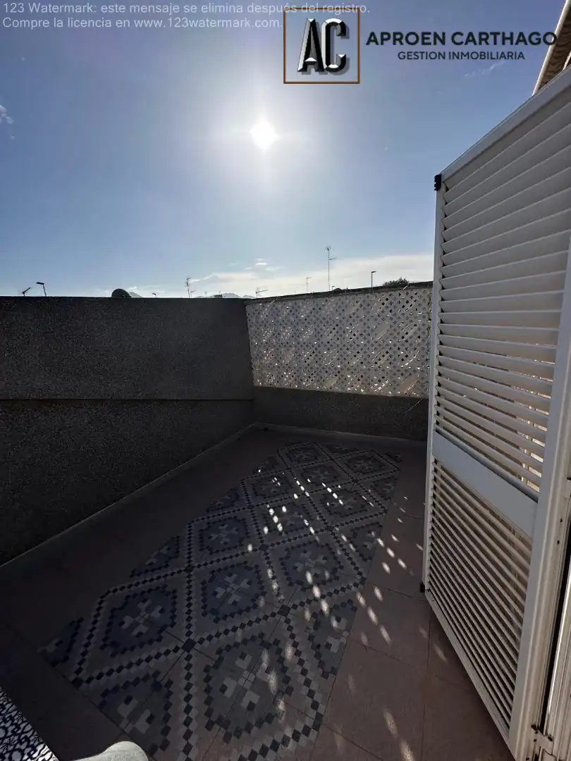 Terraza de Casa o chalet en venta en Cartagena con Aire acondicionado, Calefacción y Jardín privado