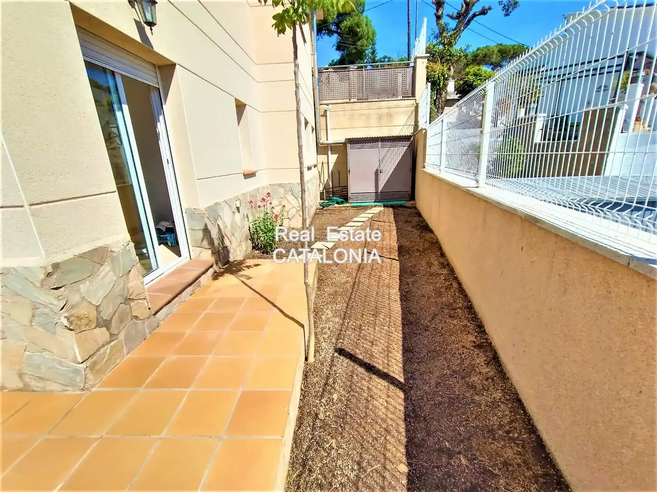 Vista exterior de Casa adosada en venta en Lloret de Mar con Calefacción, Jardín privado y Terraza