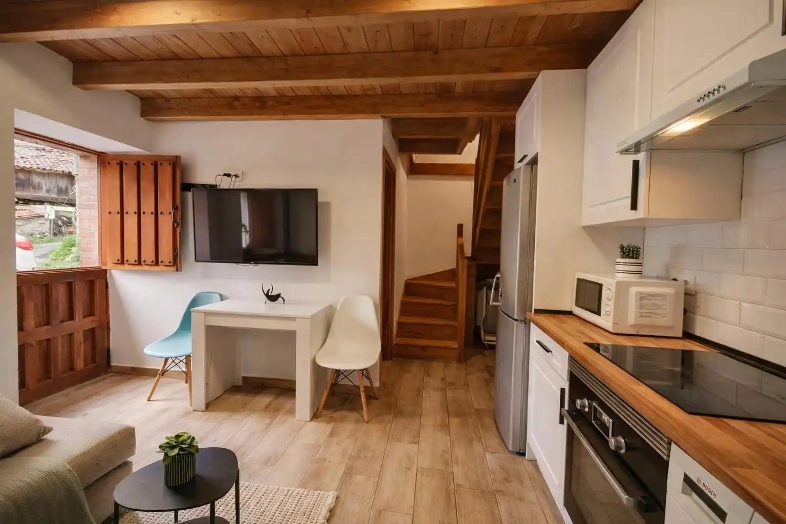 Cocina de Casa o chalet en venta en Cangas de Onís con Calefacción y Terraza