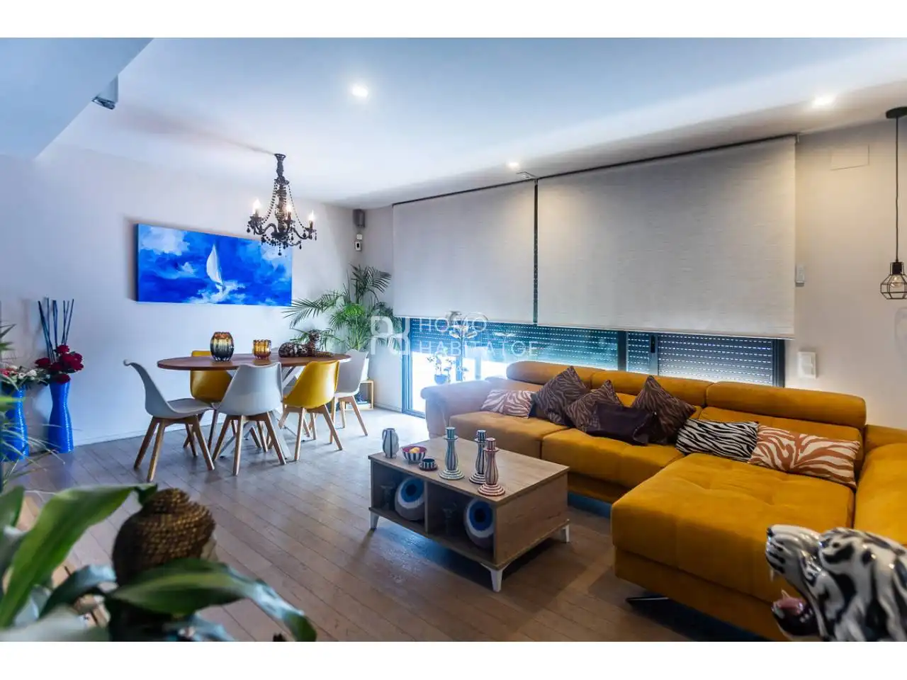 Sala de estar de Casa o chalet en venta en Sabadell con Aire acondicionado, Calefacción y Terraza