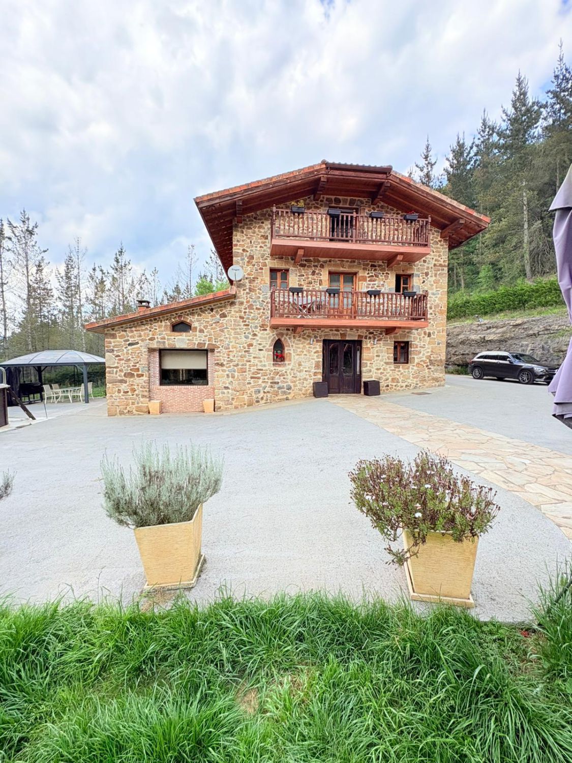 Exterior view of House or chalet for sale in Artzentales  with Heating, Parquet flooring and Terrace