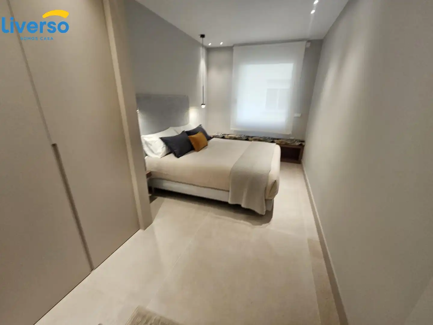 Bedroom of Flat for rent in Burgos  with Heating, Storage room and Furnished