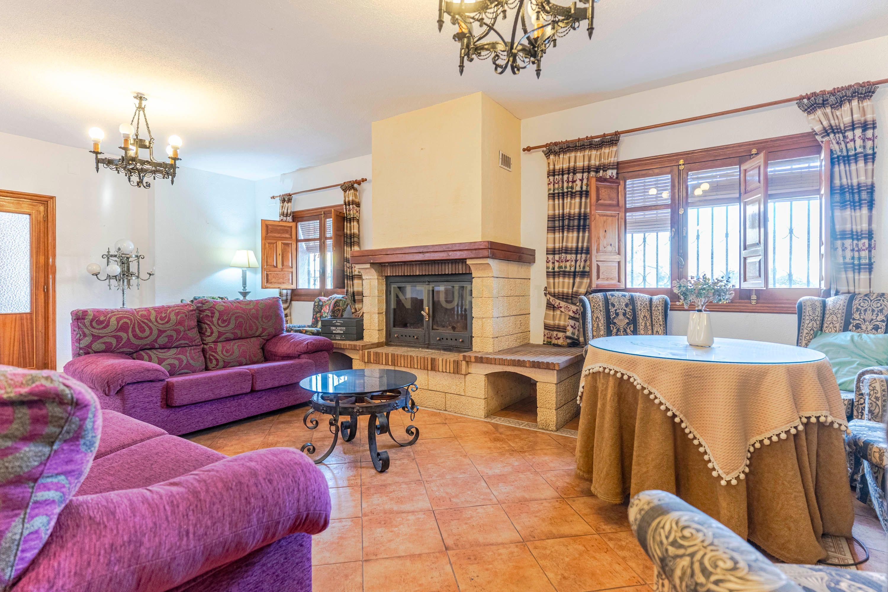 Living room of House or chalet for sale in Órgiva  with Air Conditioner, Storage room and Balcony