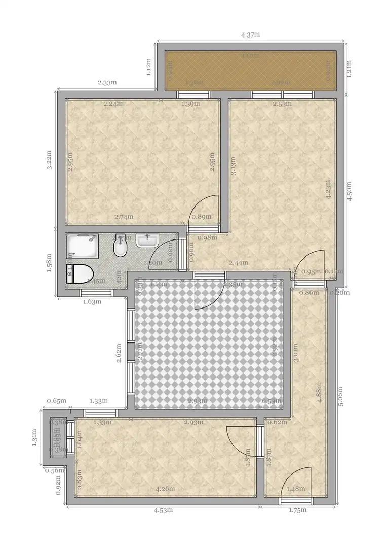 Flat for sale in Sevilla  with Air Conditioner and Terrace