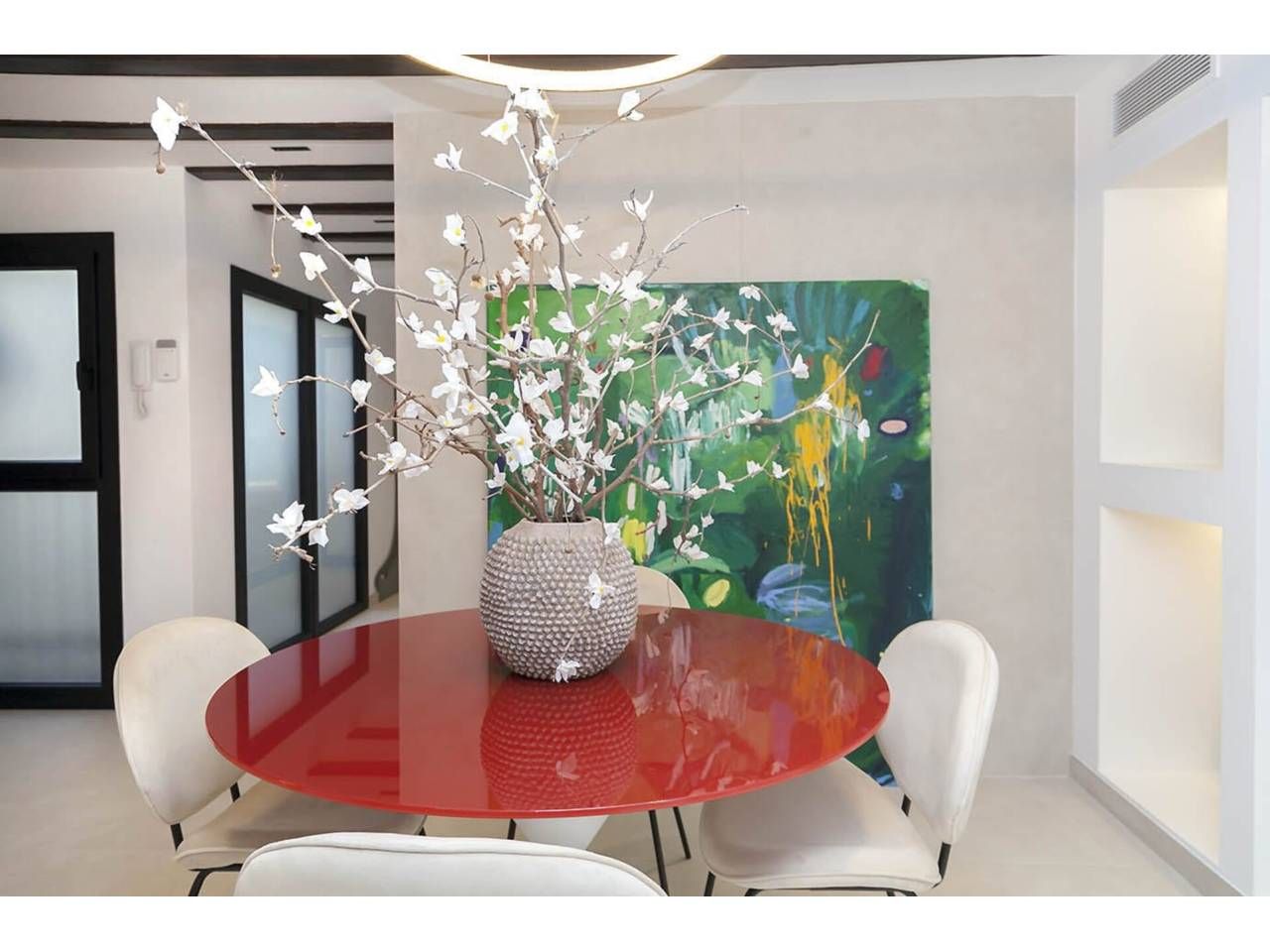 Dining room of Flat for sale in  Barcelona Capital  with Balcony