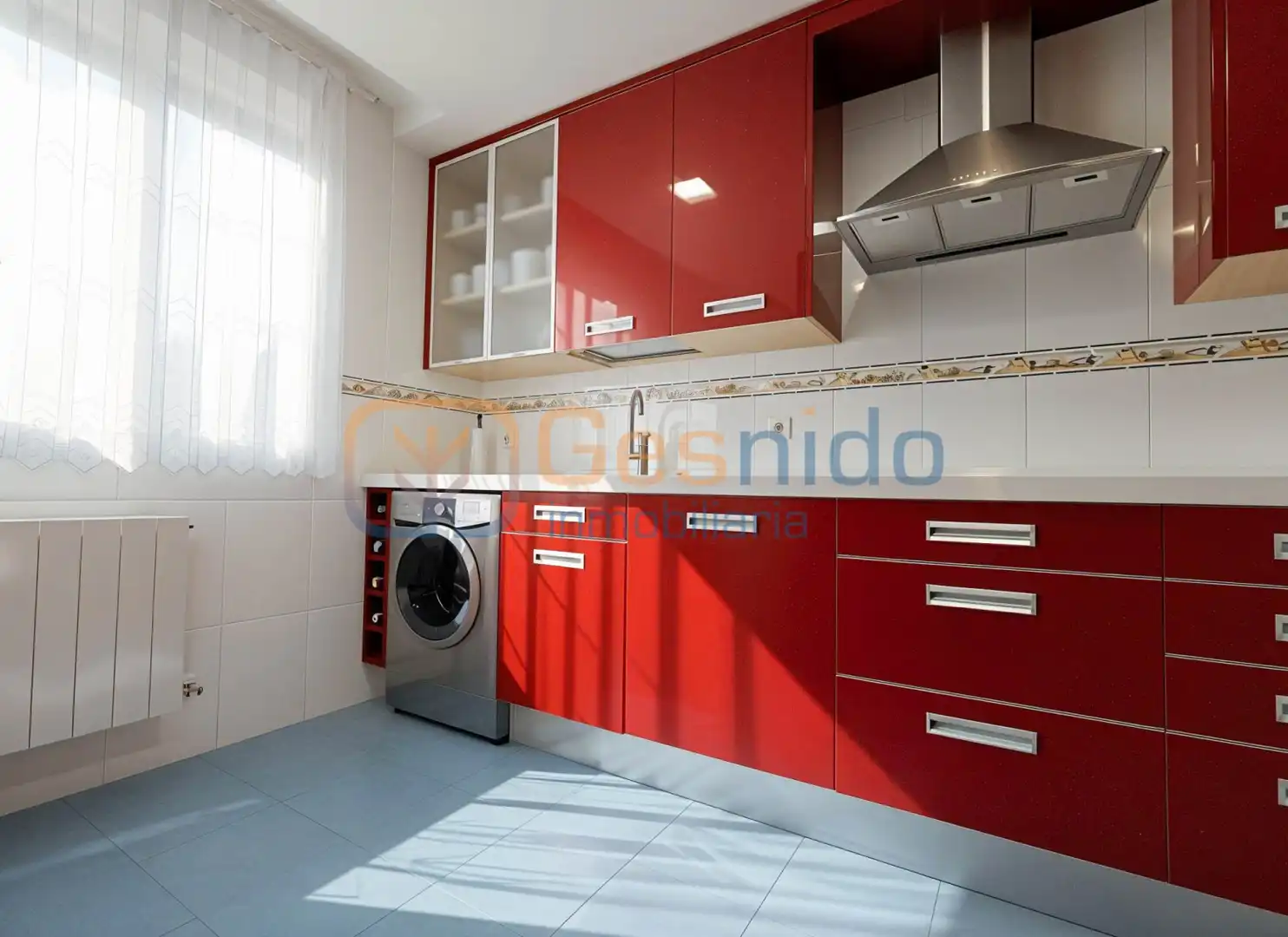 Cocina de Piso en venta en Palazuelos de Eresma con Calefacción, Jardín privado y Parquet