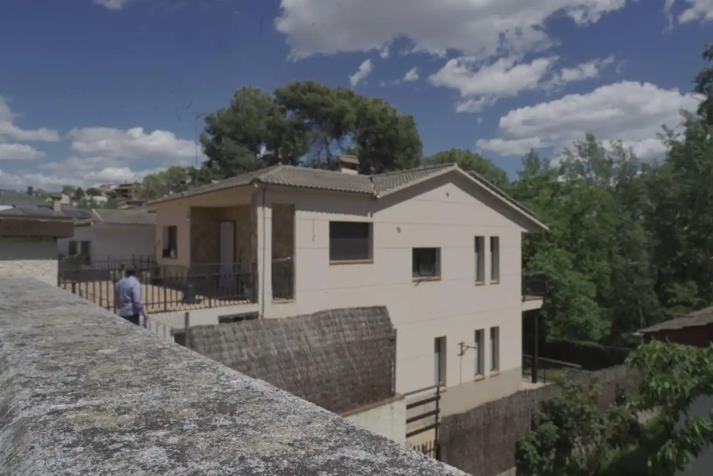 Vista exterior de Casa o chalet en venta en Lliçà d'Amunt con Aire acondicionado y Terraza