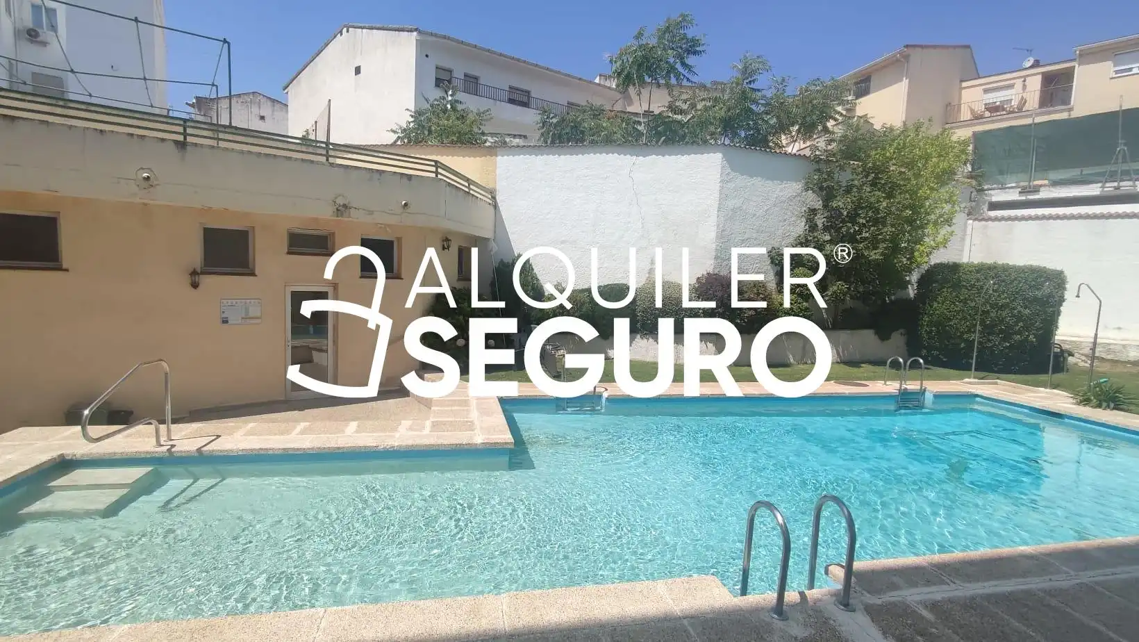Swimming pool of Flat for rent in Colmenar Viejo  with Air Conditioner, Heating and Swimming Pool