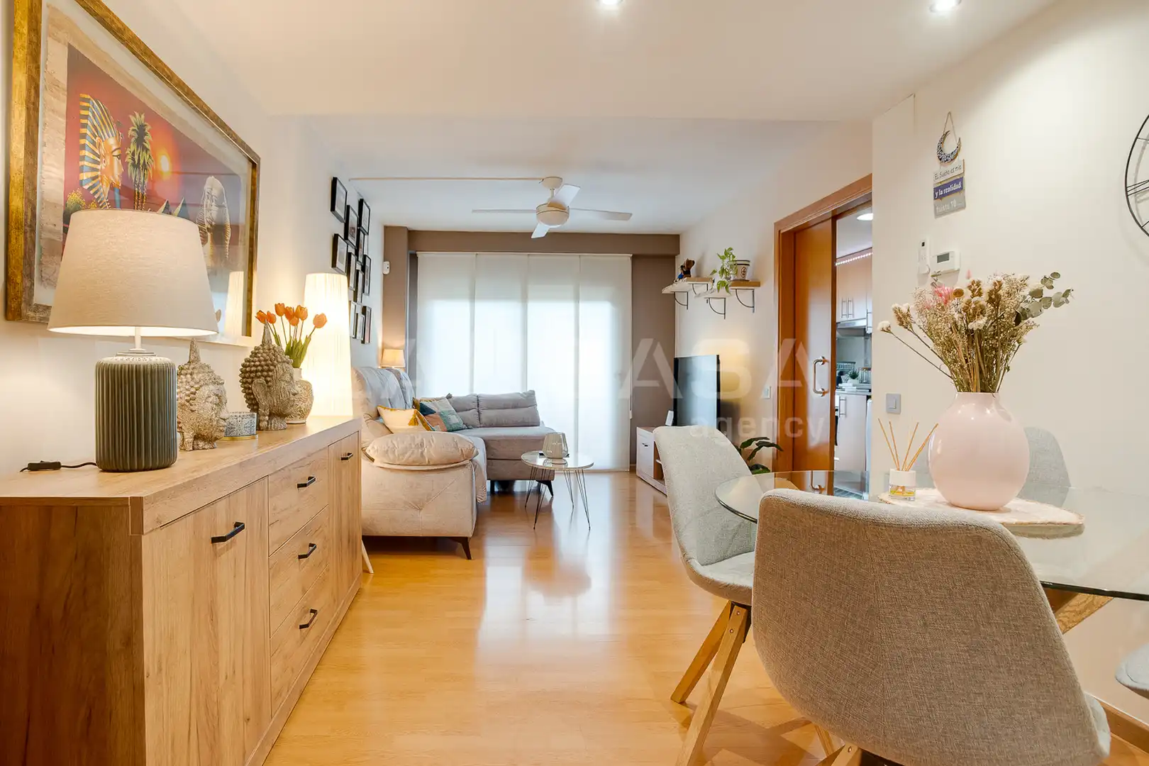 Sala de estar de Piso en venta en Can Bassa