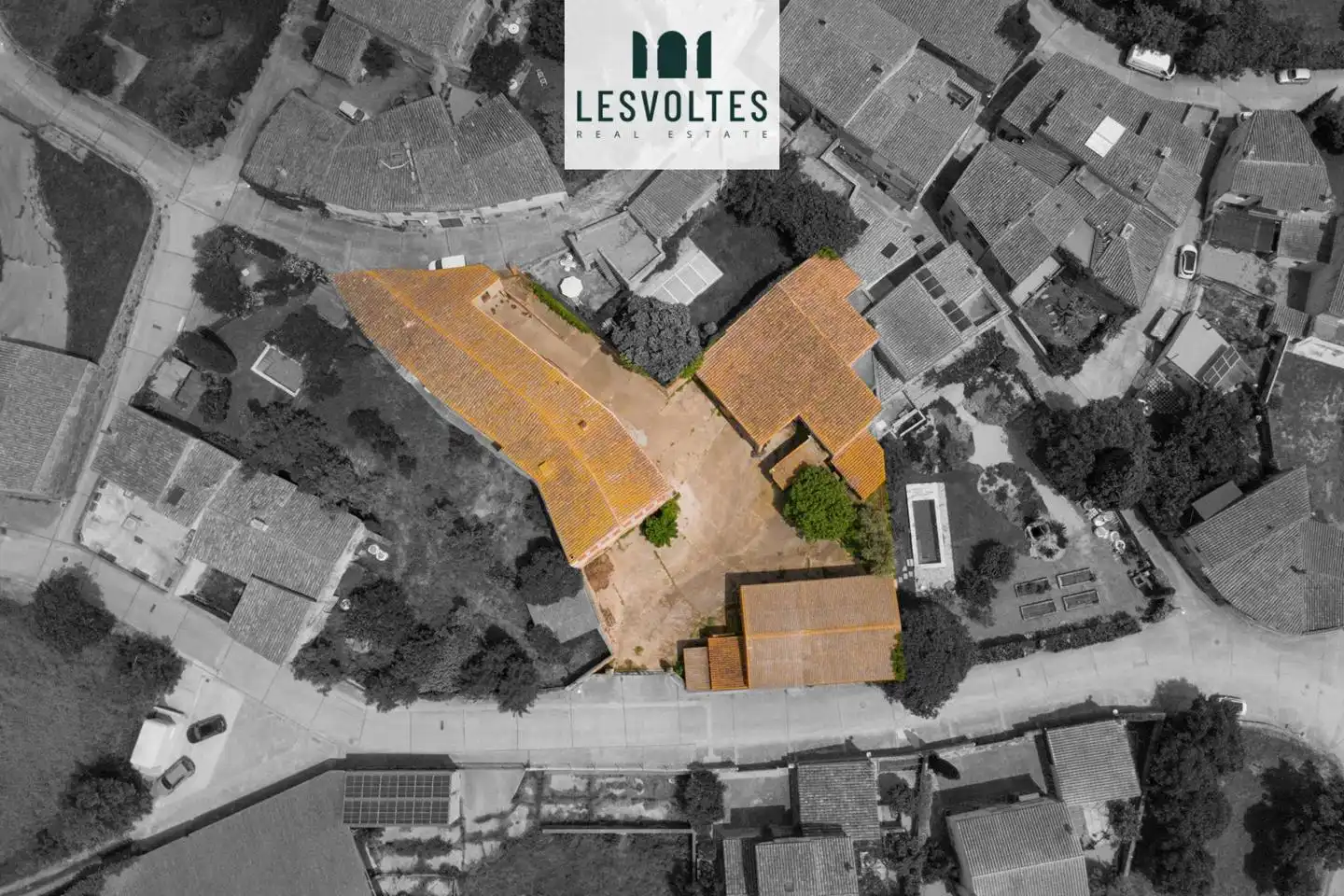 Vista exterior de Casa o xalet en venda en Corçà amb Calefacció, Jardí privat i Parquet