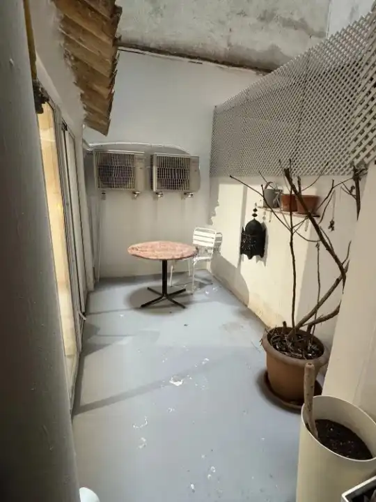 Wohnung zur Miete in Valencia mit Klimaanlage, Heizung und Privatgarten