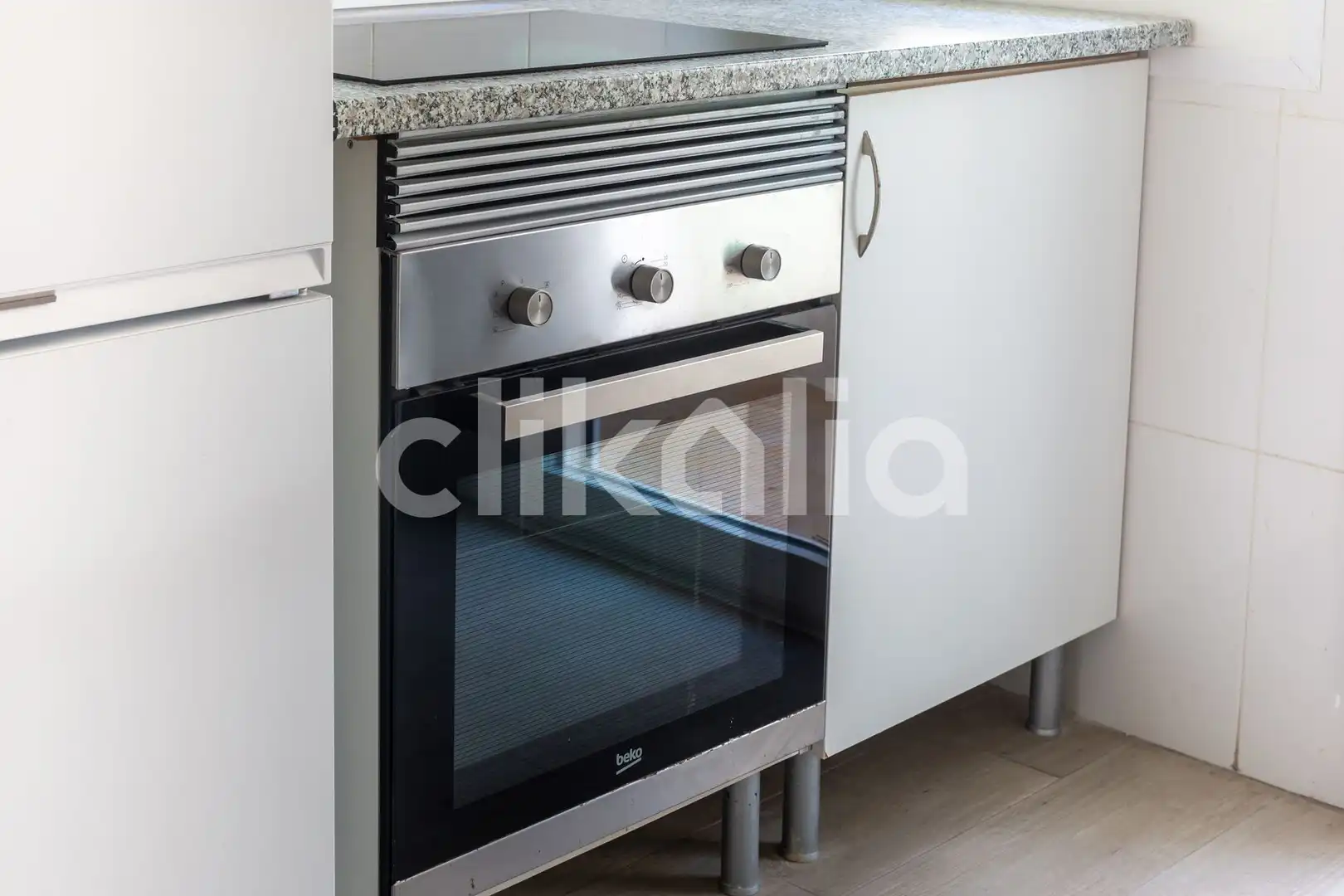 Cocina de Piso de alquiler en Alicante / Alacant con Aire acondicionado y Terraza