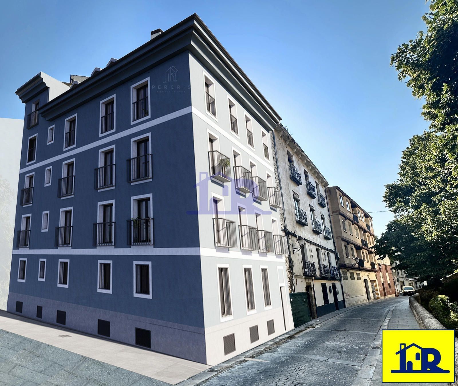 Vista exterior de Dúplex en venda en Cuenca Capital amb Calefacció i Traster